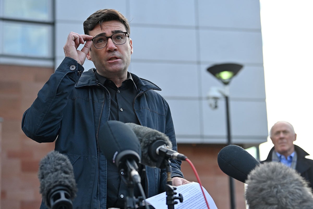 Britain needs ‘wholesale change’, Andy Burnham says in challenge to Starmer days before Labour conference