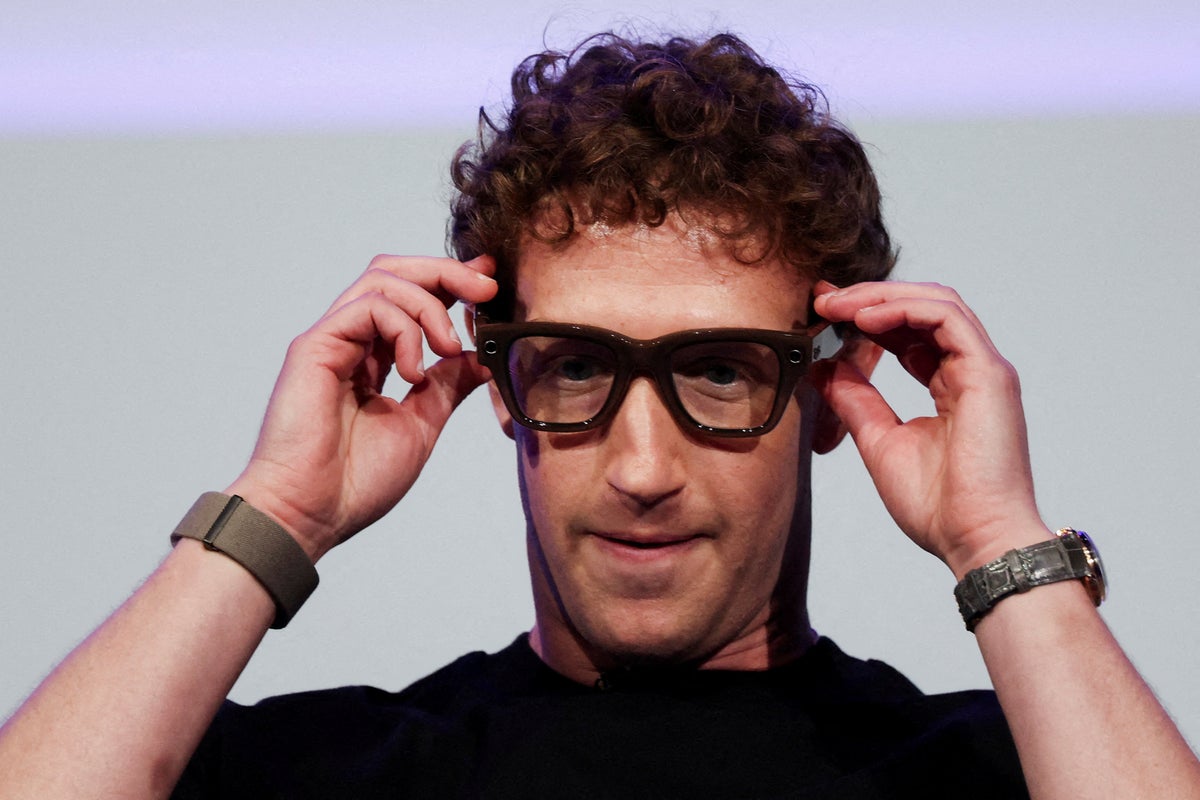 Meta’s Mark Zuckerberg unveils new smart glasses powered by AI