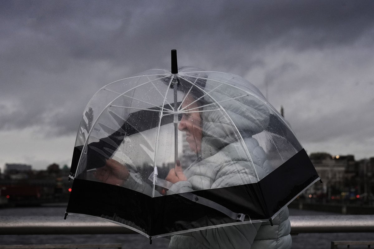 UK weather map: Where Storm Benjamin is set to bring 75mph winds and heavy rain this week