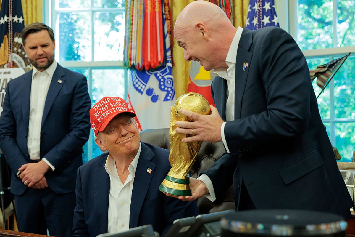 Fifa says Donald Trump can’t move World Cup matches despite threat to ‘left lunatic’ cities