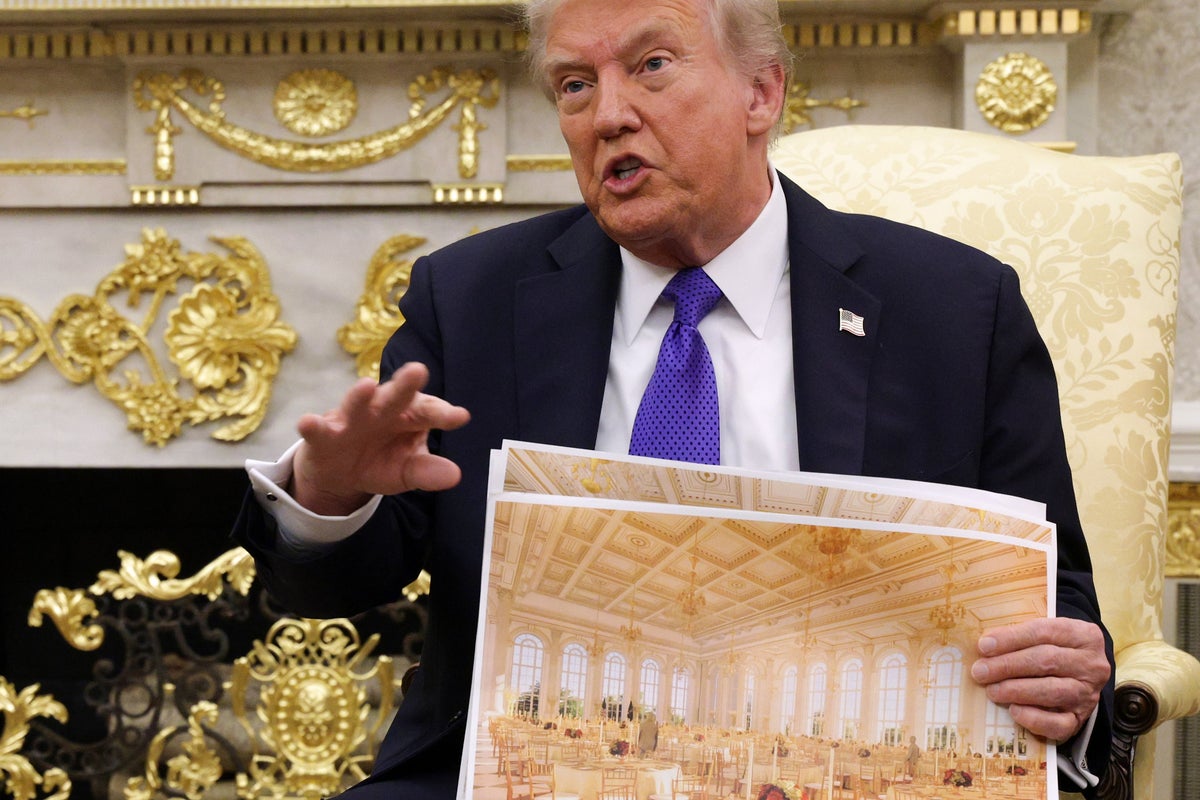Trump now says his ballroom will cost $300M and the entire East Wing of the White House will be demolished to make space
