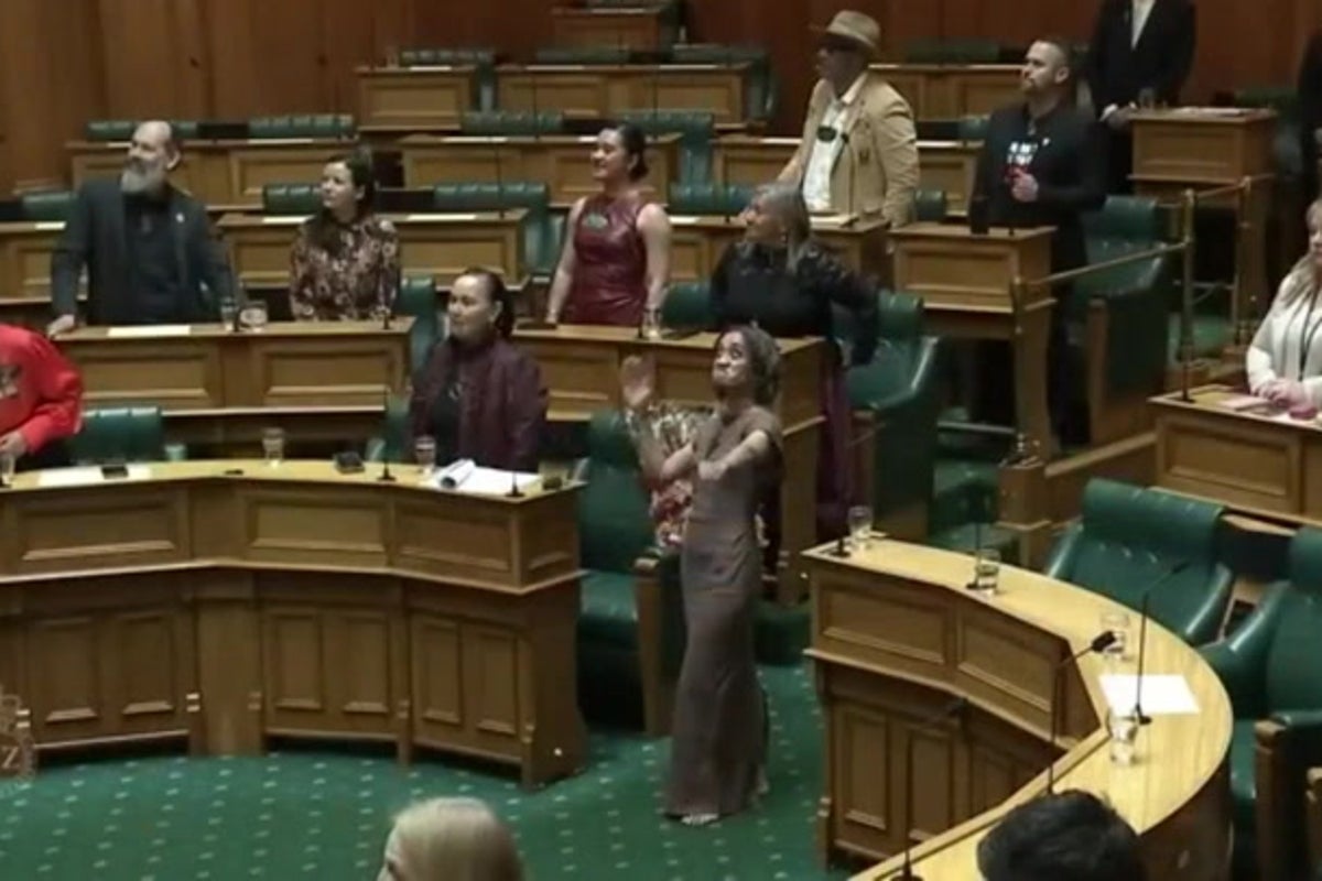 Video: Unplanned haka halts New Zealand parliament after MP’s speech