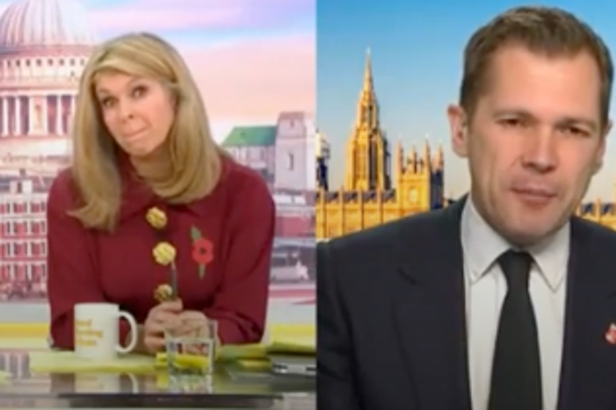 Kate Garraway hits out at Robert Jenrick for swearing on live TV