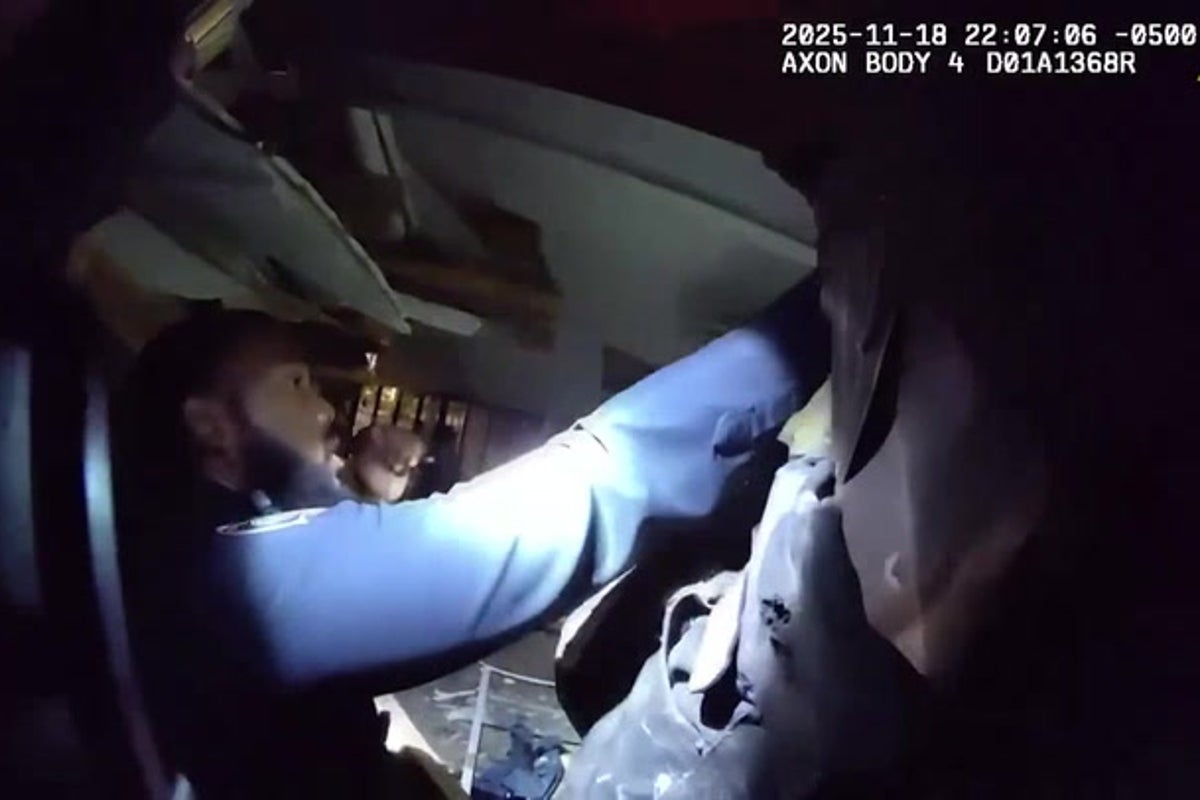 Police pull man from rubble of apartment building after explosion