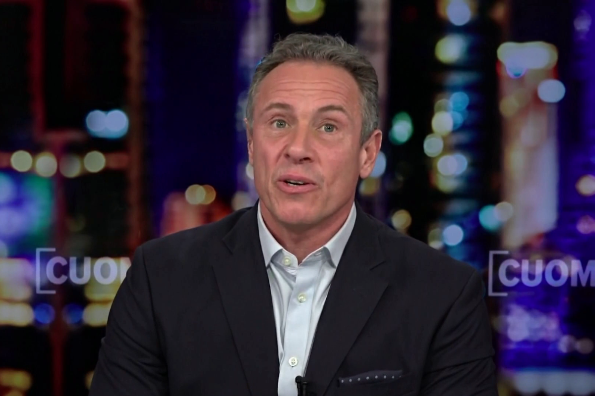 Moment Chris Cuomo reacts to his brother losing the NYC mayoral race on live TV