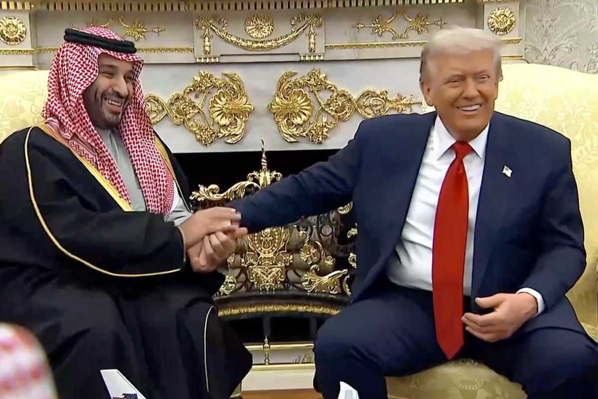 ​​​​​​What Trump’s bear hug of Saudi prince reveals about his vision for America — and the family business