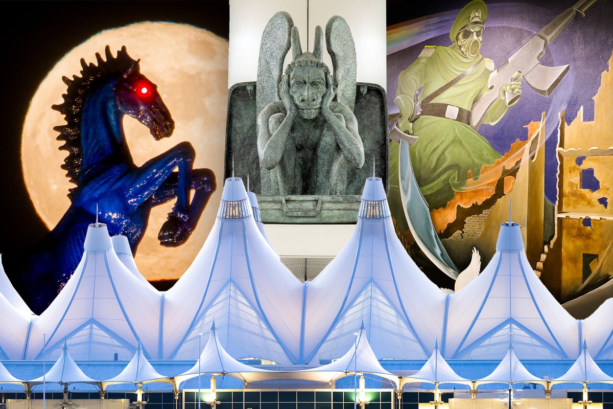 What on earth is happening at the Denver airport?