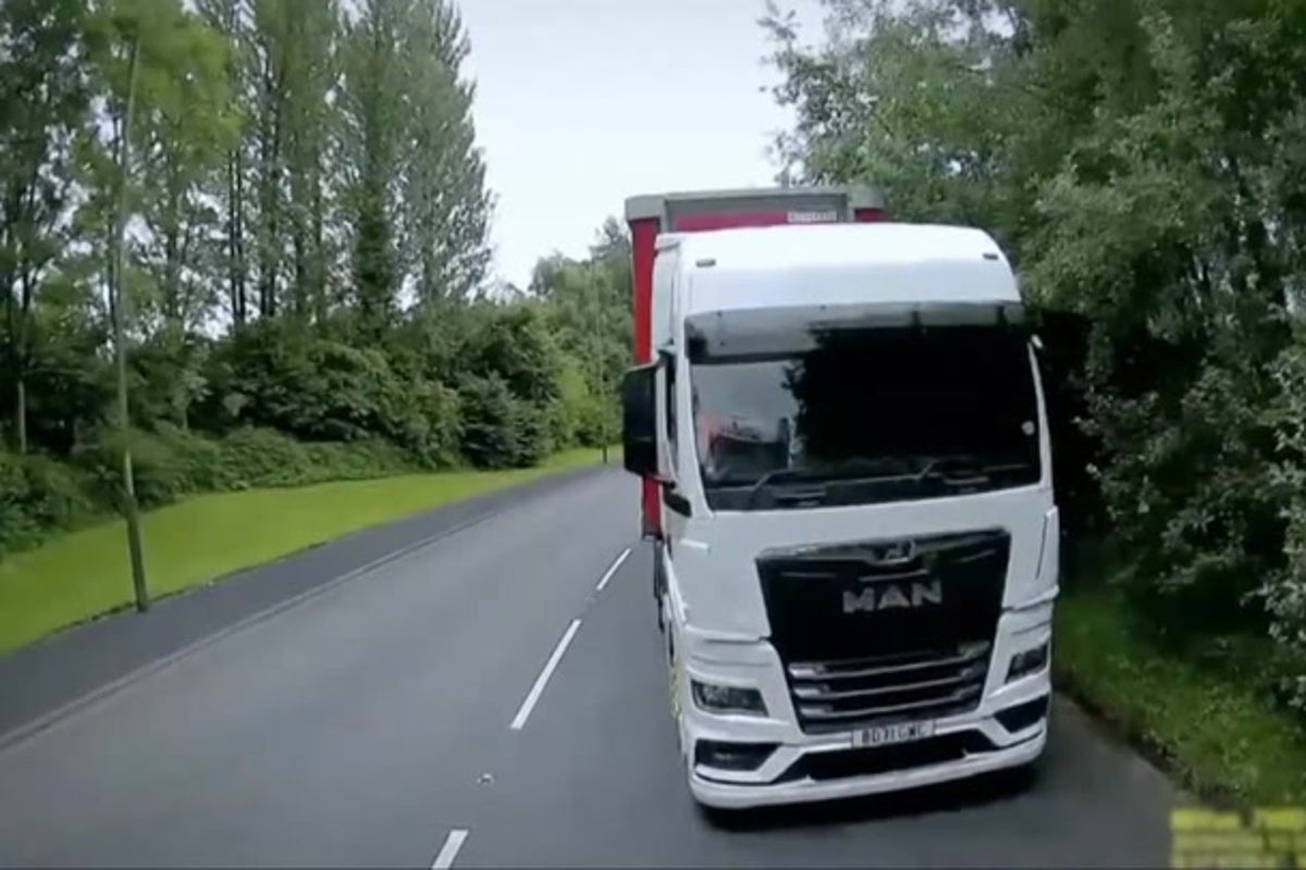 Lorry driver who claimed coughing caused fatal crash caught out by dashcam audio