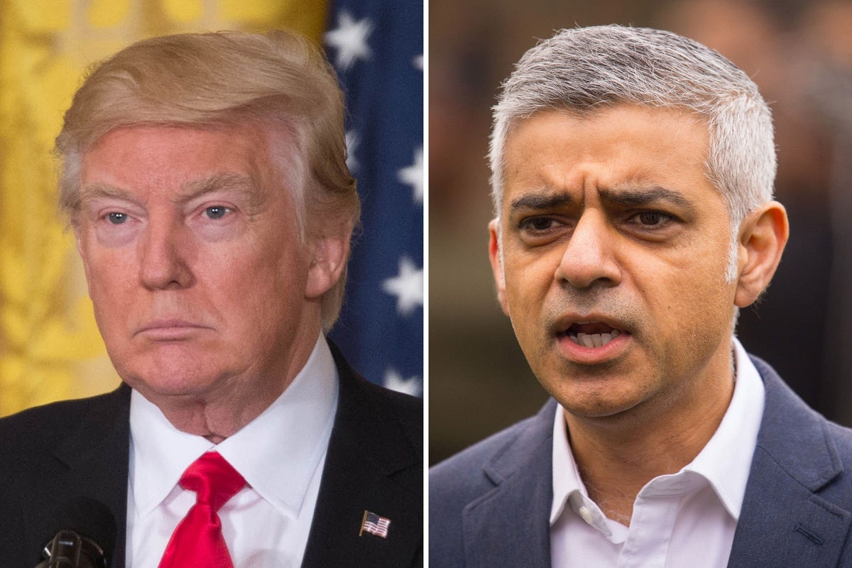 Starmer belatedly defends Sadiq Khan after Trump brands London mayor ‘horrible, vicious, disgusting’