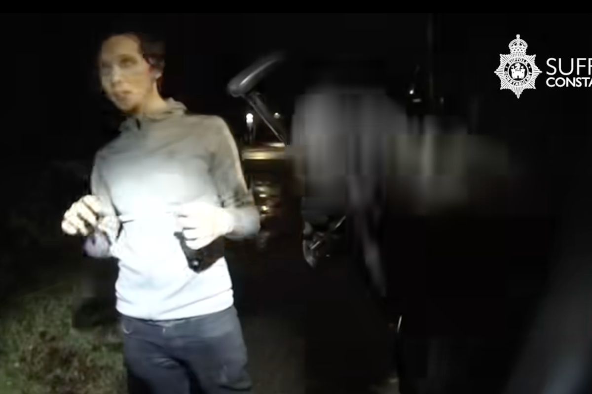 Knifeman claims he is victim after stabbing woman eight times in her home