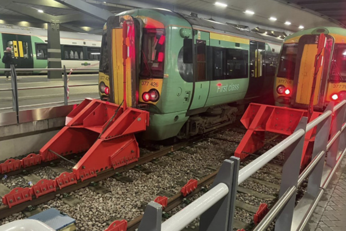 Train driver fell asleep before crashing at London station, investigation finds